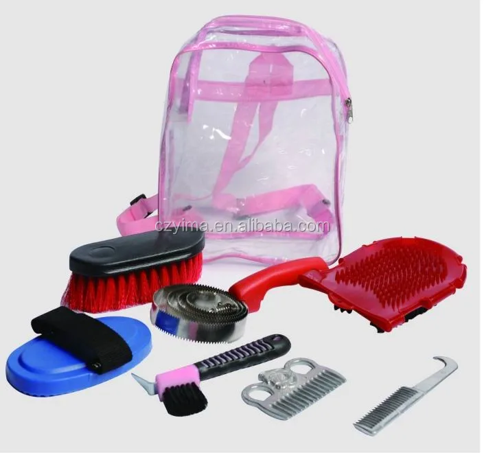 
Horse Riding Accessories Dusting Brush Head Dust Cleaning Tool Horse Grooming Kit Cleaning Set Saddlers Equestrian Equipment 