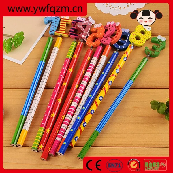 Figure Design Promotional Wooden Novelty Pencil - Buy Novelty Pencil ...