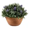 Cheap Hot Sell faux topiary tree make plants artificial small bonsai with flowers for decoration