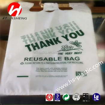 Directly Factory Thank You Plastic Biodegradable Tshirt Vest Directly Factory Thank You Plastic Biodegradable Tshirt Vest Bag Manufacturer