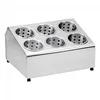 Stainless steel silverware organizer, flatware dispenser