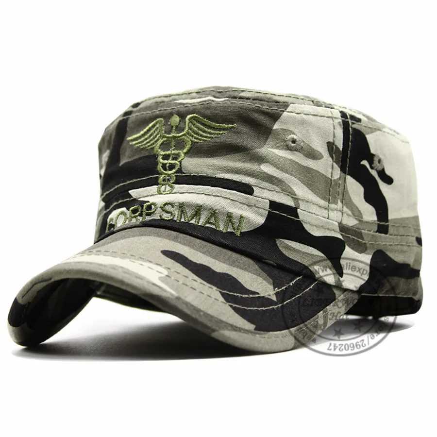 

USMC Marine Corps U.S. Navy Corpsman hat Cadet cap Army Hunter Castro Top Hats SpecOps Baseball Cap DOC MEDIC Hats STOCK