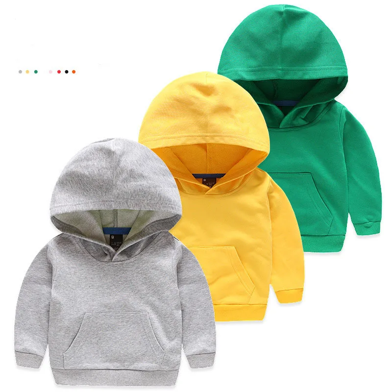 

kid 7 colors sports wholesale children plain hoodies for kids pullover boys hoodies