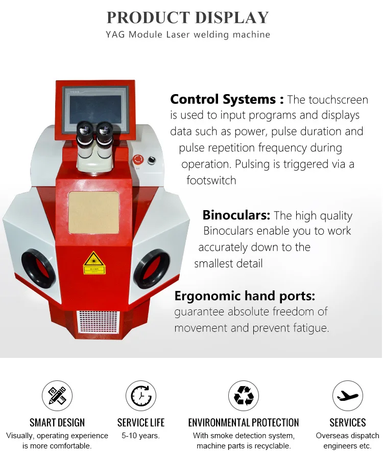 200W Jewellery Laser Welding Machine For Sale