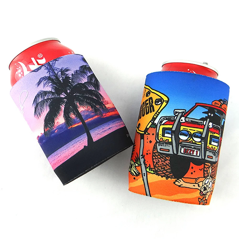 

New style beer can coolers neoprene can coozies, Basic on pantone color