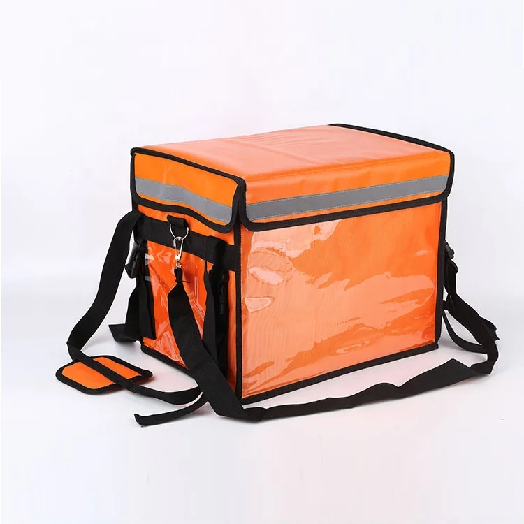 
30L Factory waterproof Insulated bicycle motorcycle delivery bag food cooler bag 