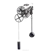 Mktime Metal Pendulum Gear wall Clock with factory design patent