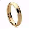 Wholesale Women Men Fashionable Custom Gold Plated Engagement Wedding Stainless Steel Finger Ring