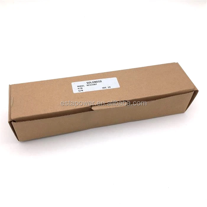 
Fuel Shut Off Solenoid RE53507 12V for 6076AFM30 6081AFM RE53507 24V 