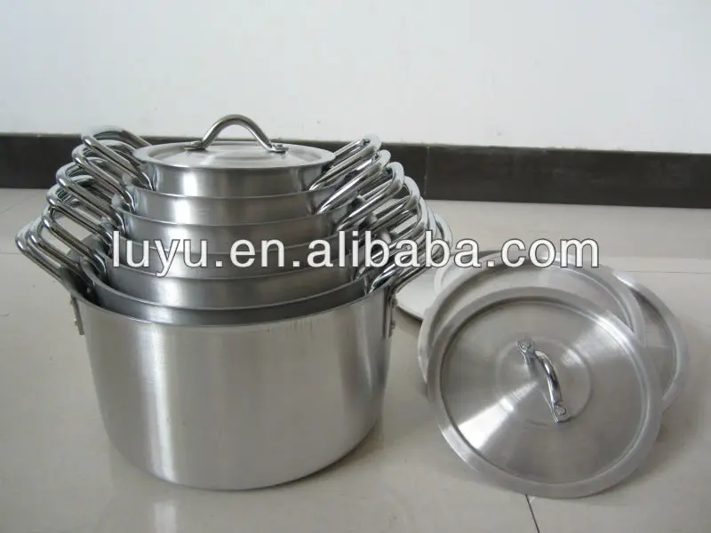 Reliable Quality And Good Price 7pcs Aluminum Cooking Pot From China