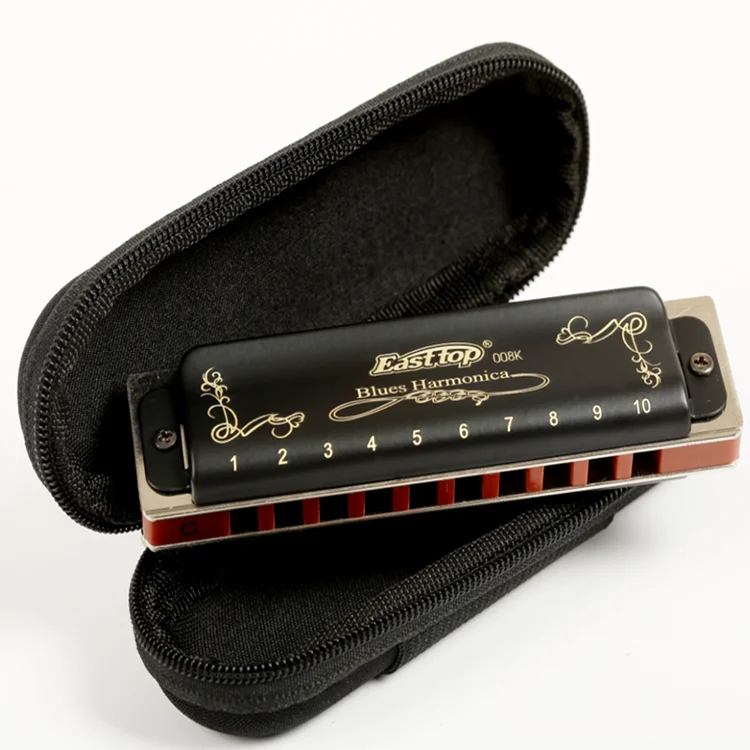 

EASTTOP T008K blues harp mouth organ diatonic good harmonica popular harmonica