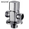 15mm 3 Way 304 Stainless Steel 90 Degree Water Angle Seat Check Gate Stop Radiator Storm Valve Brass In Bathroom Manufacturer