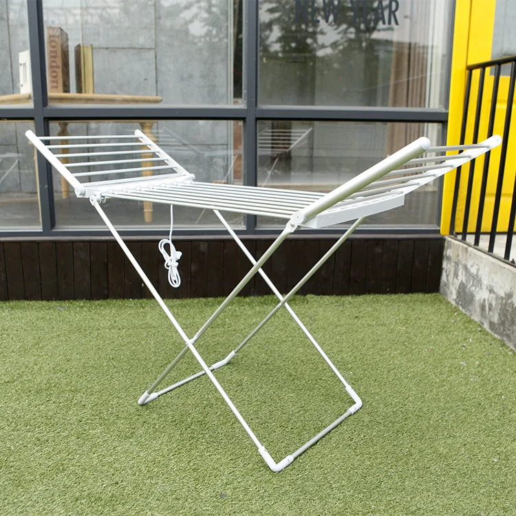 
Household balcony aluminium portable folding standing electric clothes dryer 