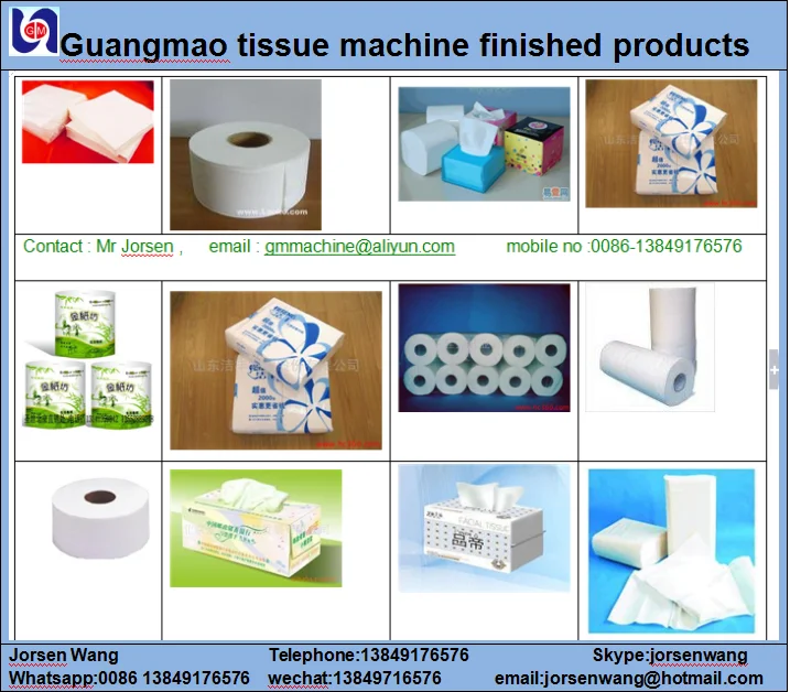 1575mm Hemp Sugar Cane Recycling To Make Brand Name Toilet Paper And