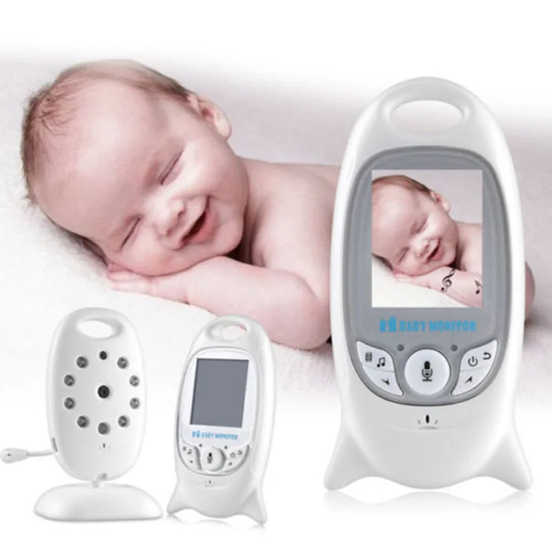
IR Night Vision Lullabies Temperature Monitor Video Nanny Radio 2inch LCD Baby Monitor 