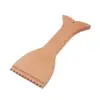 Natural Eco- friendly New design wholesale custom Wood Grill Scraper with bottle opener