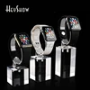 Universal Watch Display Stand Iwatch Acrylic Holder Apple Watch Show Base Transparent With Or Without Apple Logo