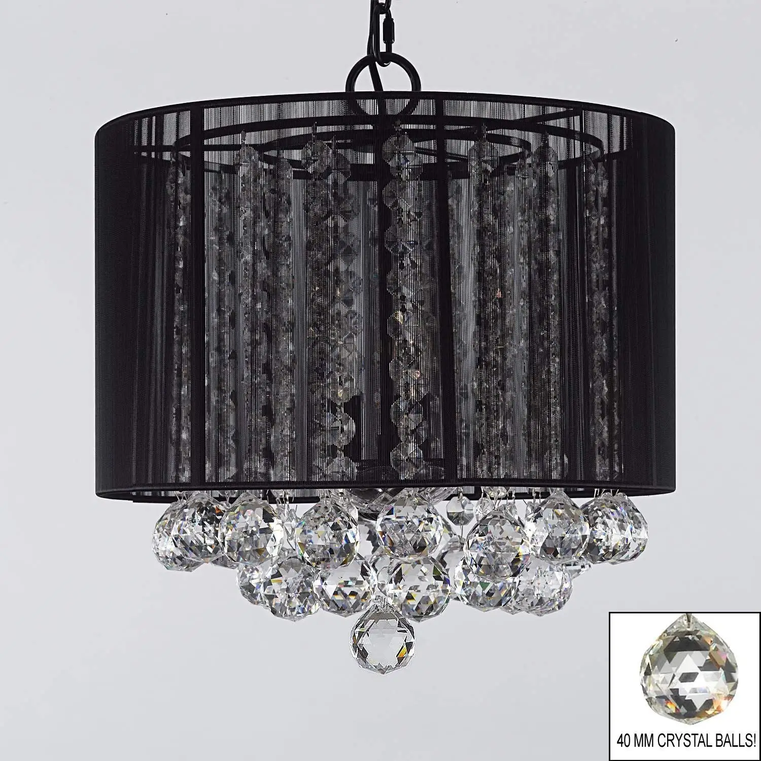 Cheap Crystal Chandelier Black Shade, find Crystal Chandelier Black