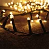 2019 NEW 100LEDs 2.5m firefly fire flame LED bulb string light outdoor use waterproof, wedding party decor