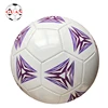 Customized logo printed machine sewn premium PVC soccer balls for sale size 5