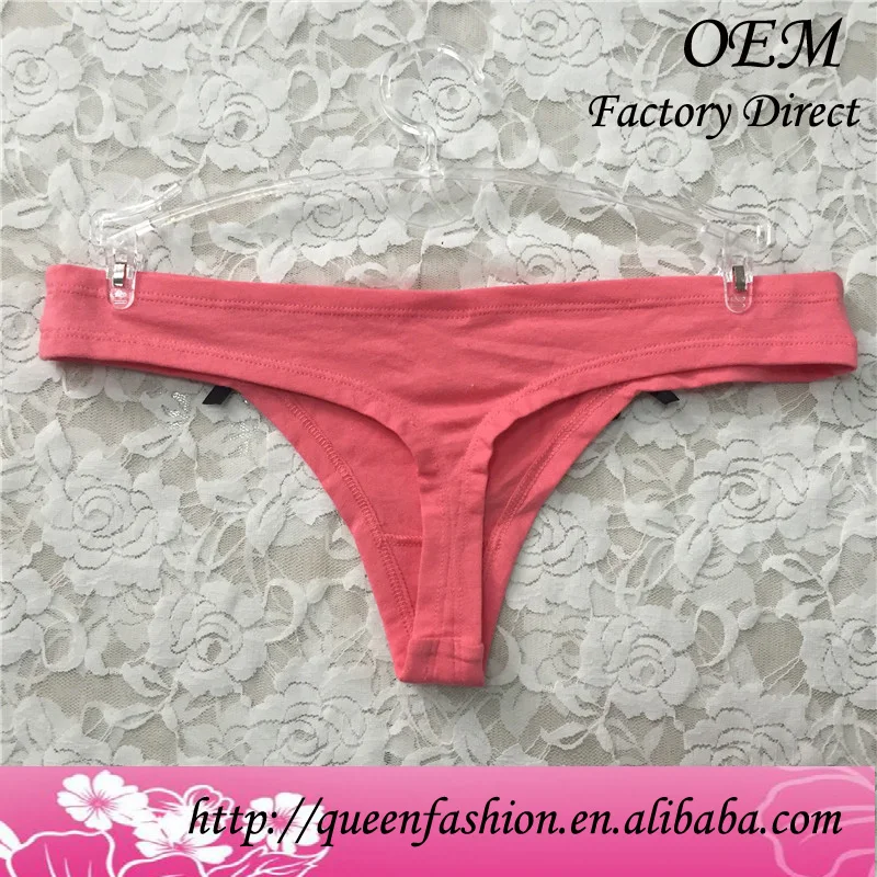 
High quality cheap price knickers cotton g string panties unisex thongs sexy short panty 