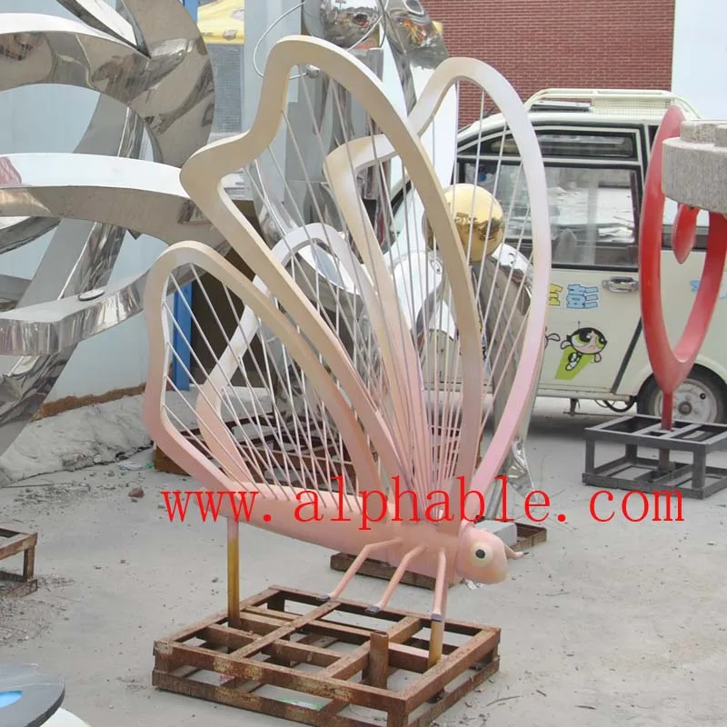 
Metal butterfly sculpture of garden metal sculpture 