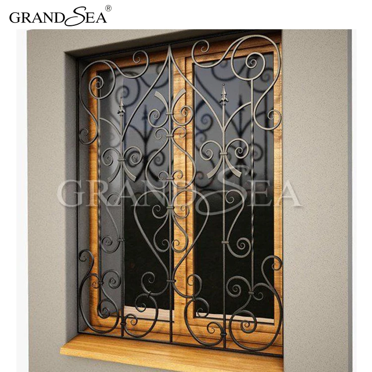 Latest Modern Wrought Iron Gate For House Window Grill Design - Buy Iron  Gate,Wrought Iron Gate,Wrought Iron Gate For Window Product On Alibaba.Com