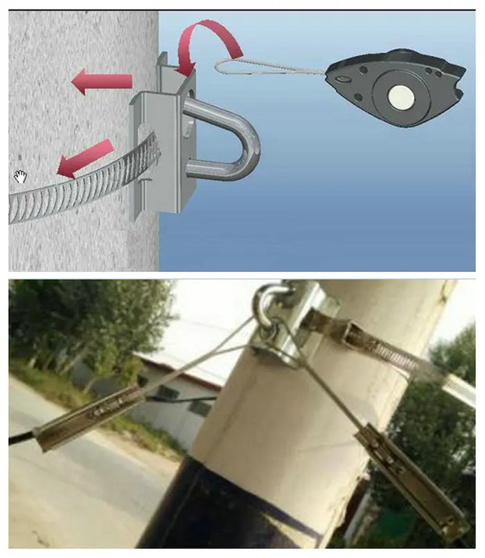 Galvanized Steel Binding Hook On Pole - Buy Binding Hook,Steel Binding ...