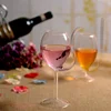 Vampire glass cup in 300ml goblet straw wine glass long stem 10oz handmade crystal winebowl