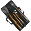 Top sale latest design popular high quality bbq grill set / barbecue tools in nylon bag