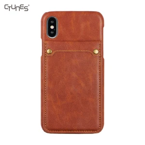 Leather Wallet Phone Case Card Slot iPhone X