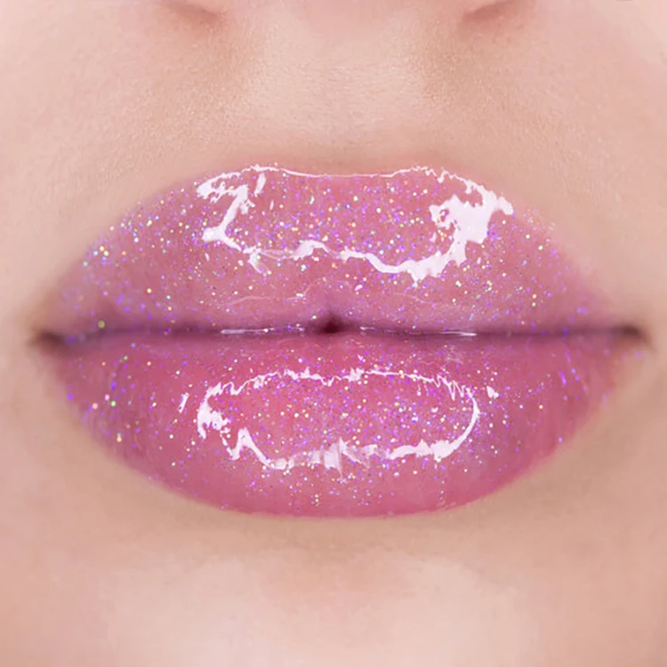 

Wholesale Colourful Glitter Lip Balm Private Label Shimmer Liquid Shiny Lip Balm Lip Gloss Tube For Lady