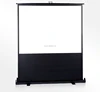 80inch portable pull up floor projector screen