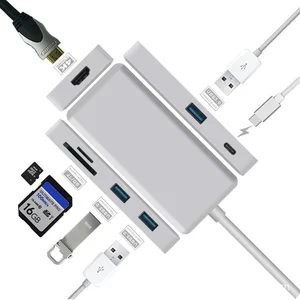 USB C to 3 Port USB 3.0 Sync Data Hub PC