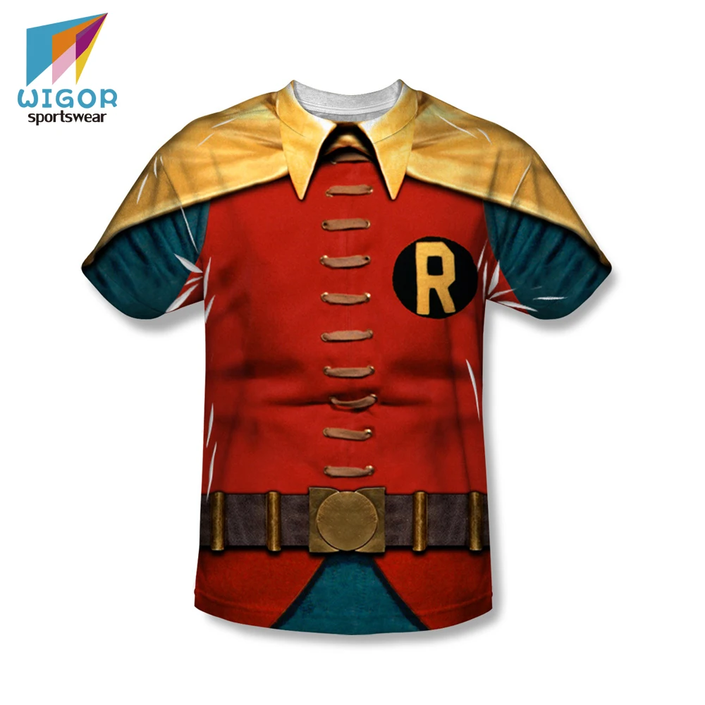 

Breathable And Quick Dry Fabric Sublimation Printing Custom T Shirt
