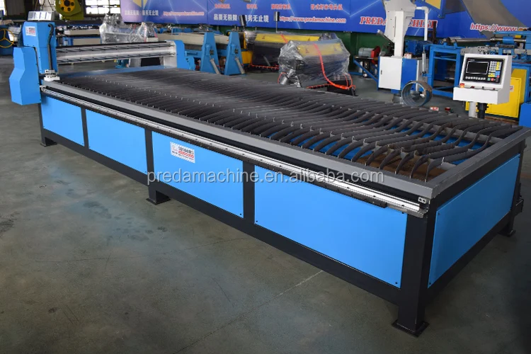 CNC plasma cutting machine Hypertherm with original CAMDUCT 2019 software specially designed for HVAC duct piece making