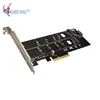 Diewu M.2 (NGFF) SATA SSD to SATA III Adapter B key M key mini pci to sata card pci to M2 NGFF