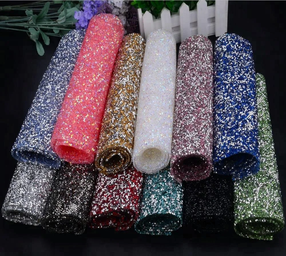 NEW rhinestone applique trim rhinestone hotfix 40*24cm/sheet, beaded rhinestone trimming chain for phone /hair clip decoration
