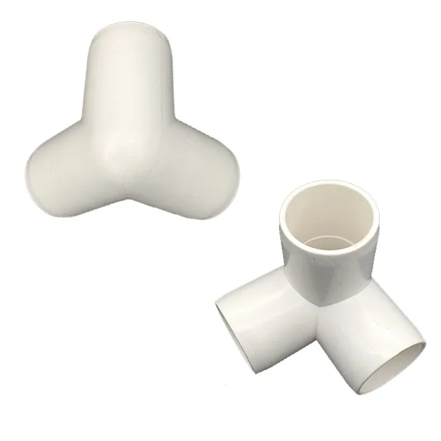 pvc pipe fittings 3 way elbow