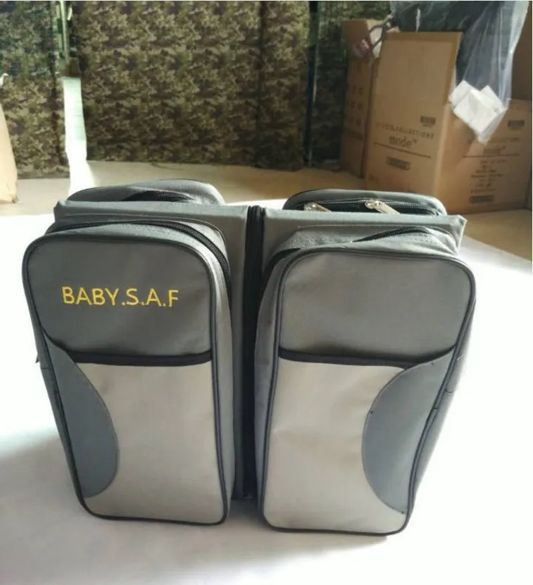 Foldable Infant Travel Sleeping Diaper Mummy Bag Baby Carry Cot Bag