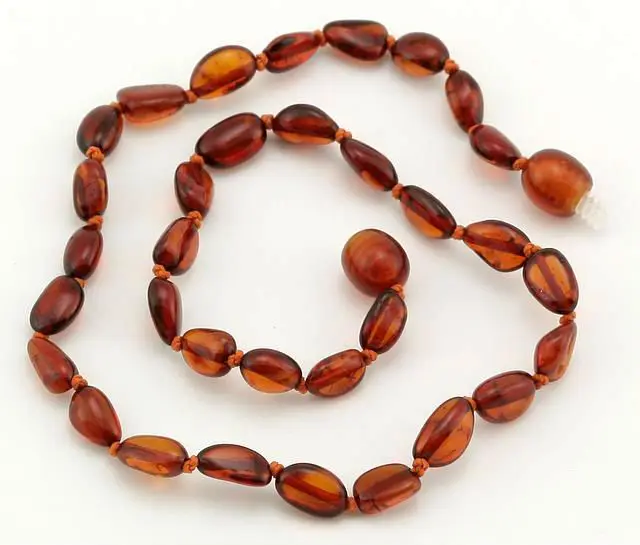 amber stone necklace