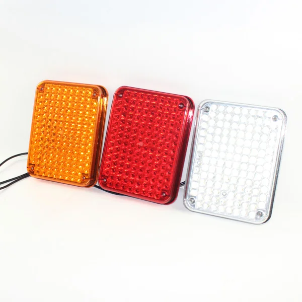 12V Red blue amber white green ambulance surface warning flashing light