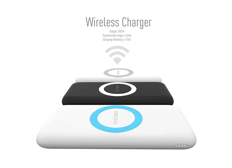 OEM full charging time 7 ~ 8 hours capacity 12000mAh wireless mobile power bank