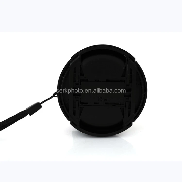 

77mm Lens Cap lens cap cover to protect lens for Camera DSLR, Black