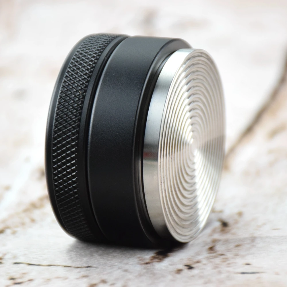 
Ecocoffee Convex Coffee Tamper 58.35MM Maracoon Tamper 58MM Adjustable Distributor coffee maker machine 