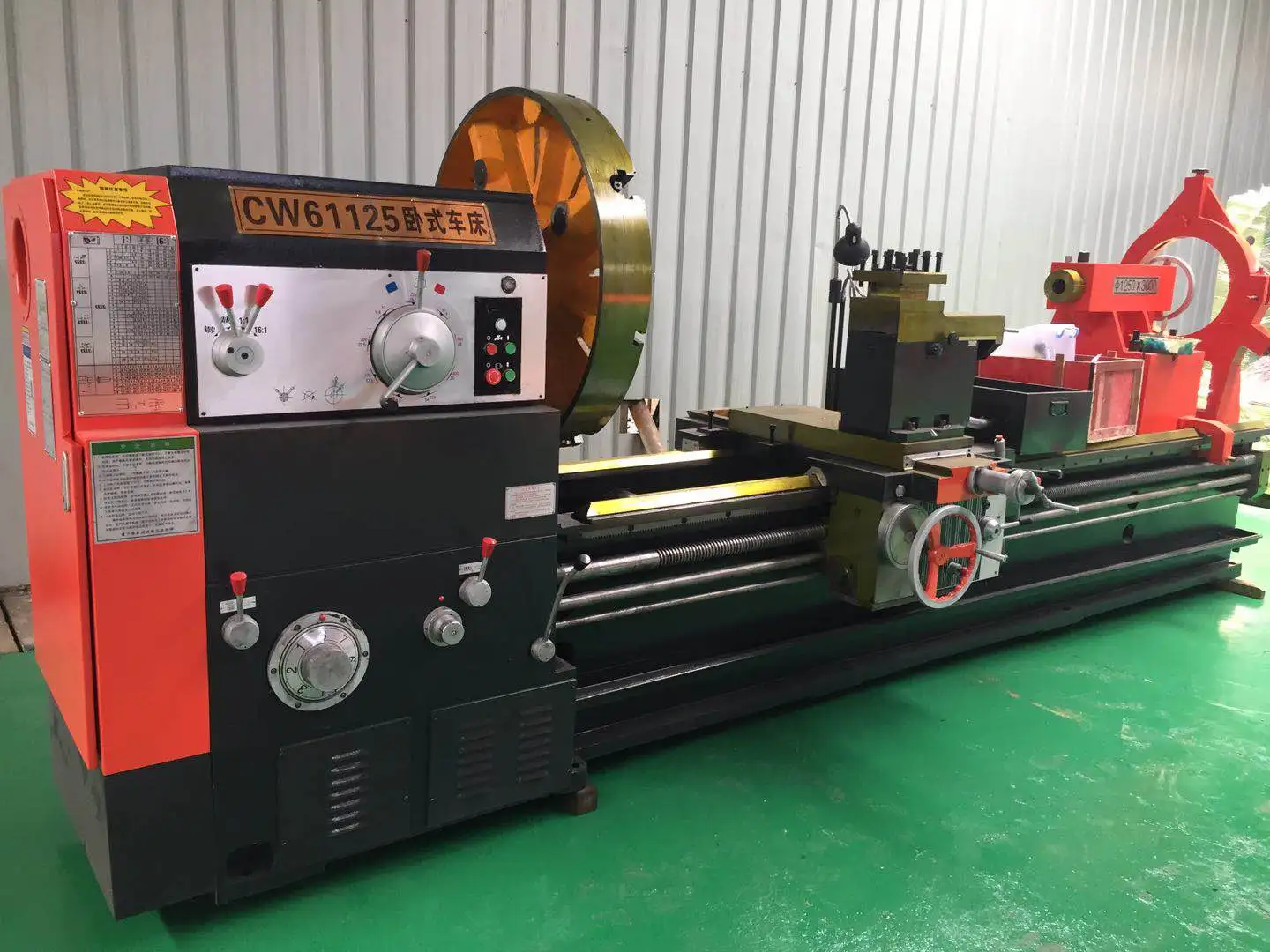 CW611003000 Chinese Horizontal Heavy Duty Lathe Machine For Sale