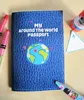 Fake passport printed for game with art paper