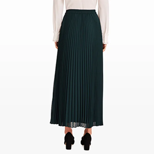 

New design women chiffon pleated long wrap skirts, Custom