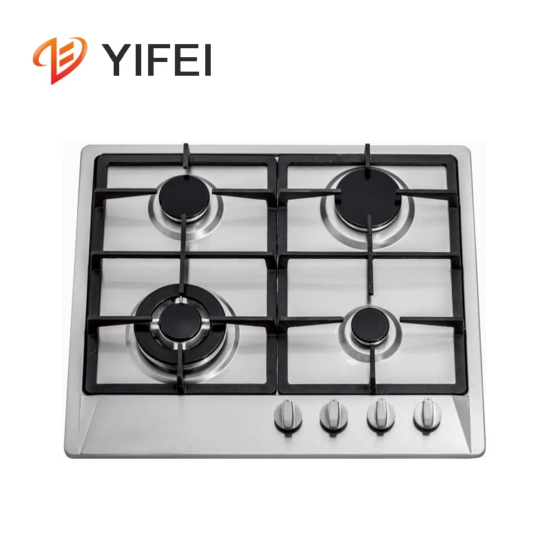 Hot selling 4 burners home appliance kitchen recessed gas stove cooker gas hob
