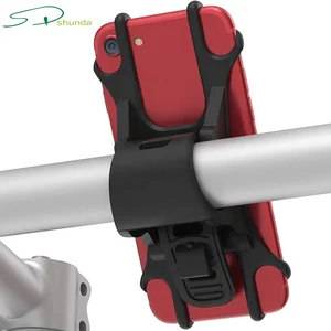 Universal Adjustable Silicone Phone Holder Bikes